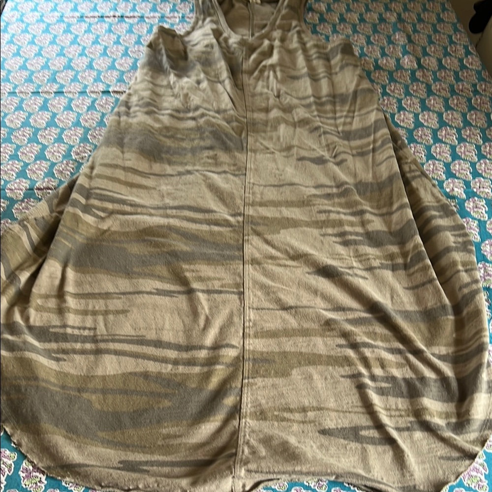 Z Supply Camo Midi Dress